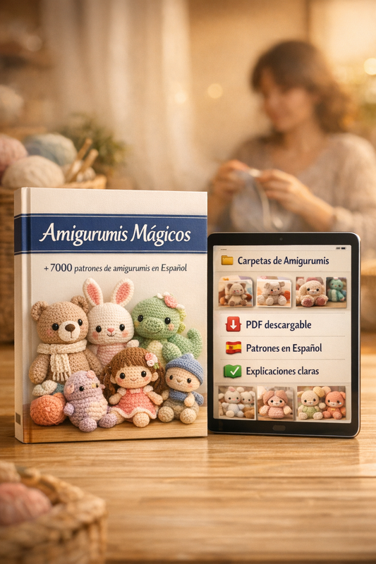 Amigurumis Mágicos... 7000 patrones en Español +5 bonos gratis