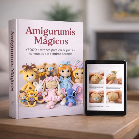 Amigurumis Mágicos... 7000 patrones en Español +5 bonos gratis